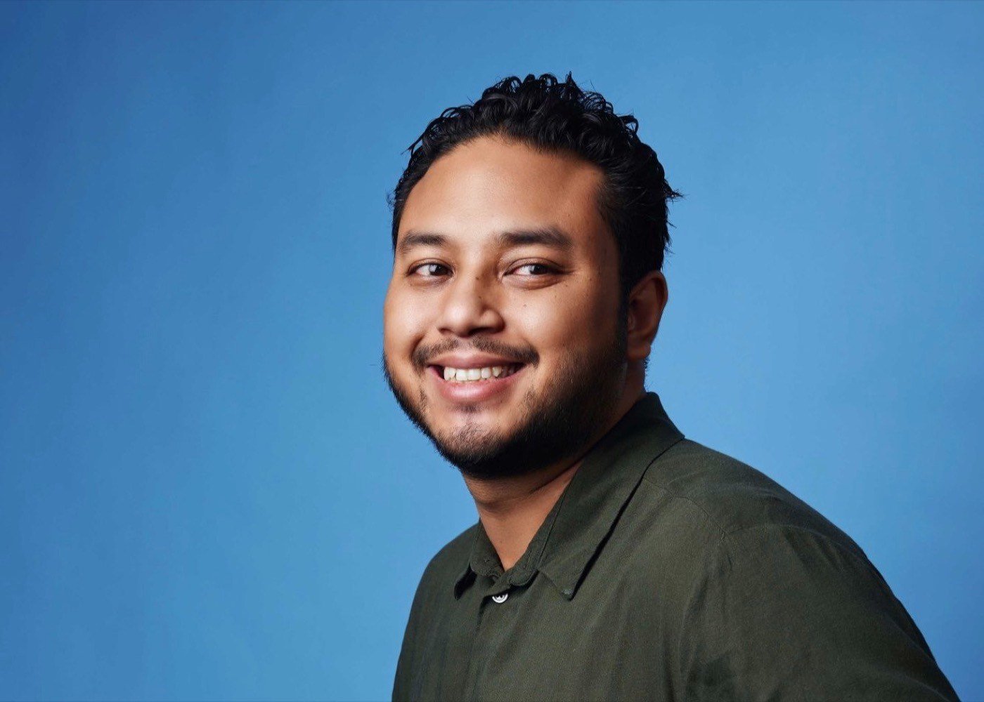 Potret studio Harith Ridzuan.